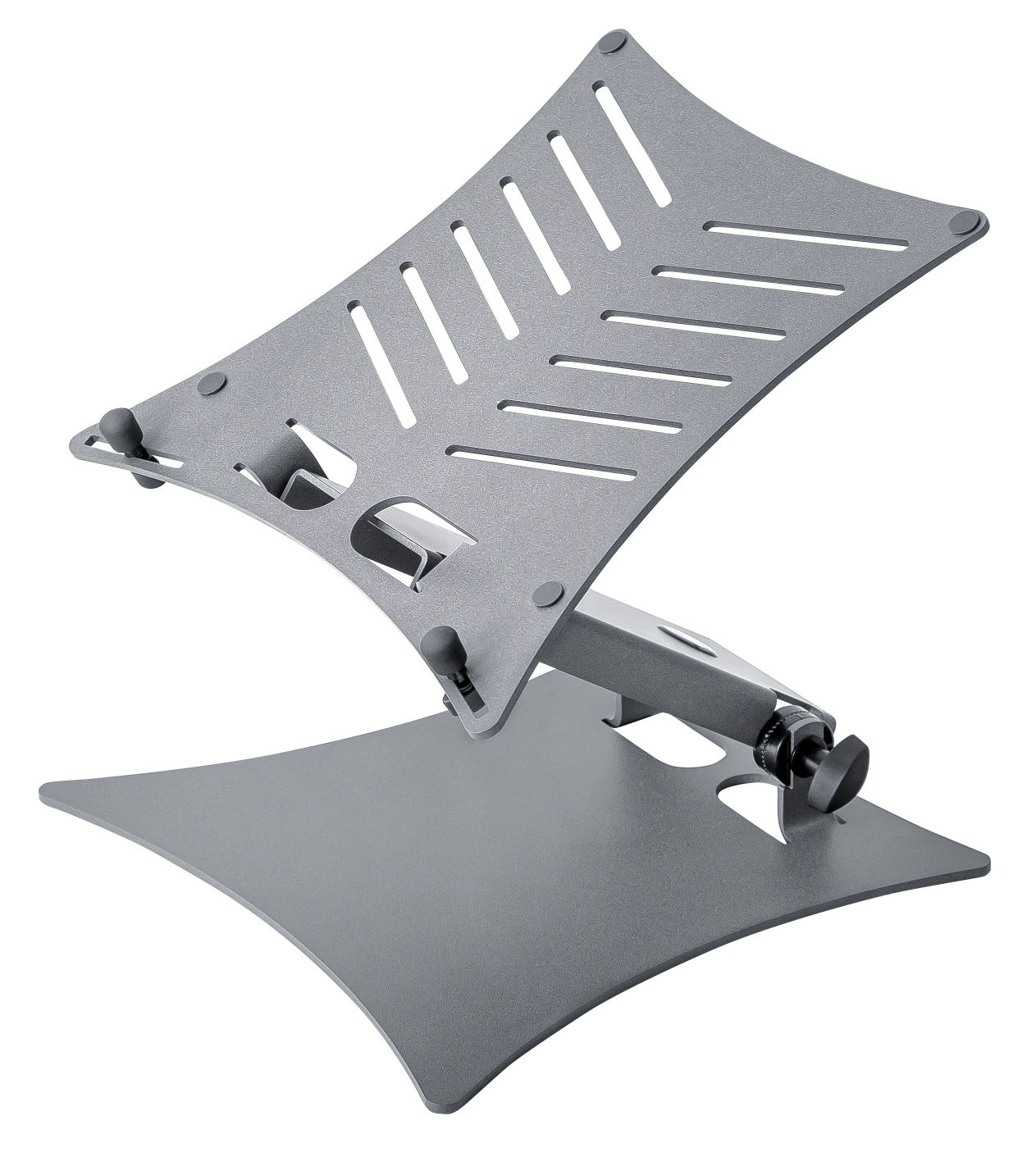 An image of K&M Laptop Stand Grey | PMT Online