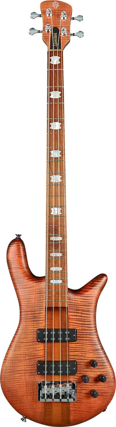 An image of Spector Euro 4 RST Electric Bass, Sienna Stain