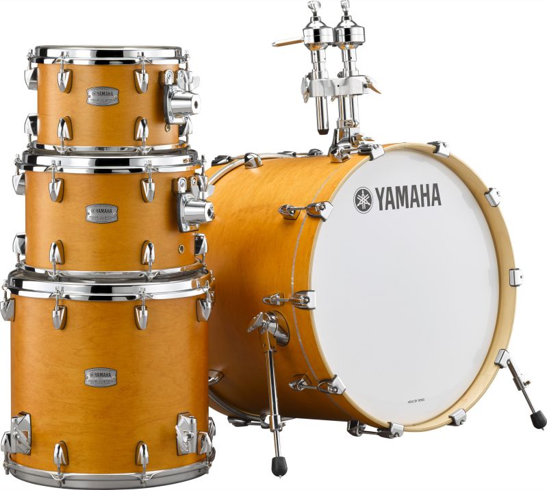 An image of Yamaha Tour Custom Drum Shell Set Caramel Satin Finish | PMT Online