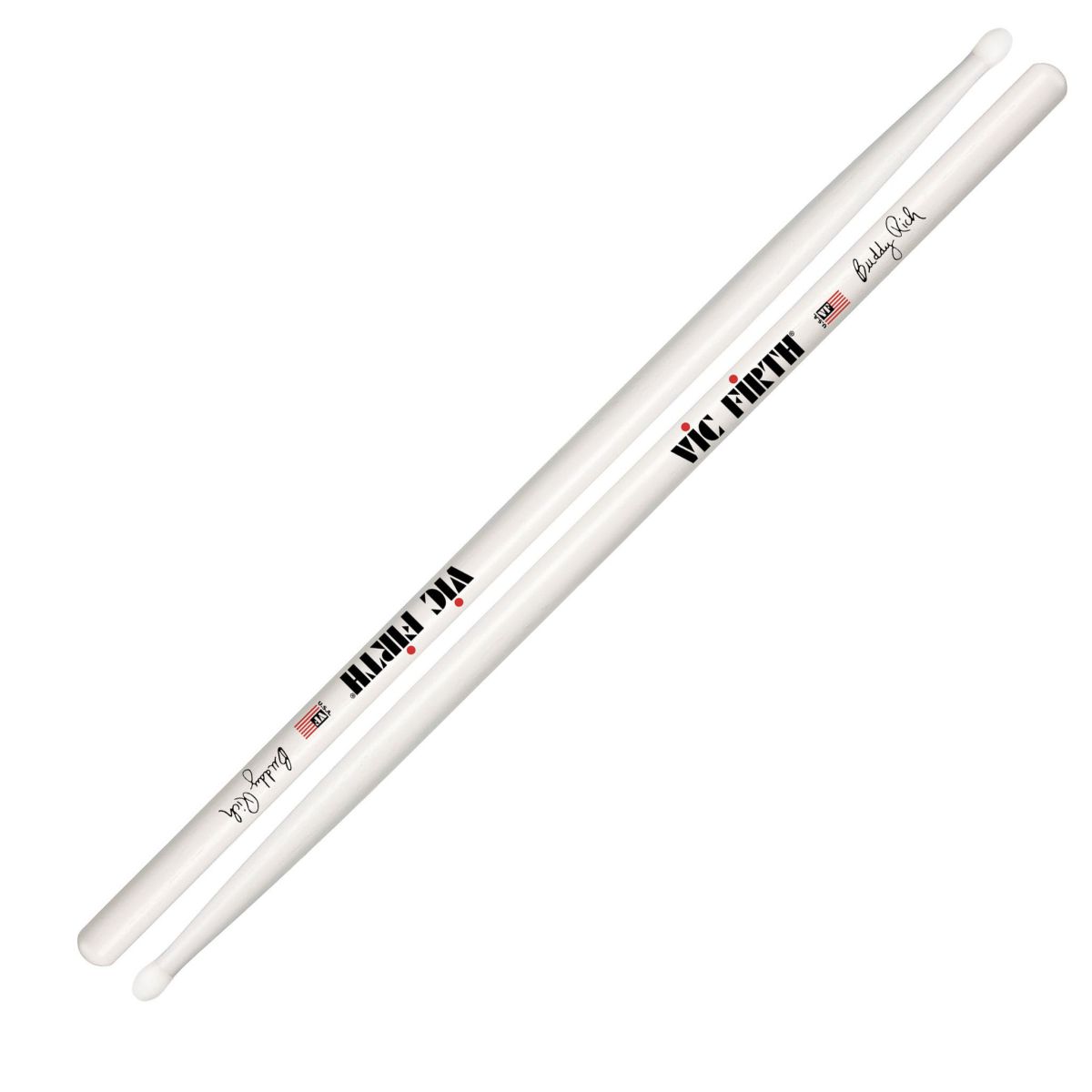 An image of Vic Firth Signature Series Buddy Rich Nylon Drumsticks | PMT Online