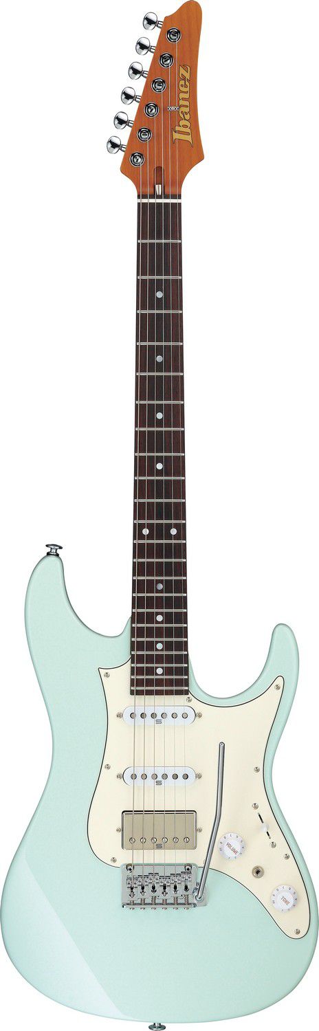 An image of Ibanez Az2204nw Electric Guitar With Case, Mint Green