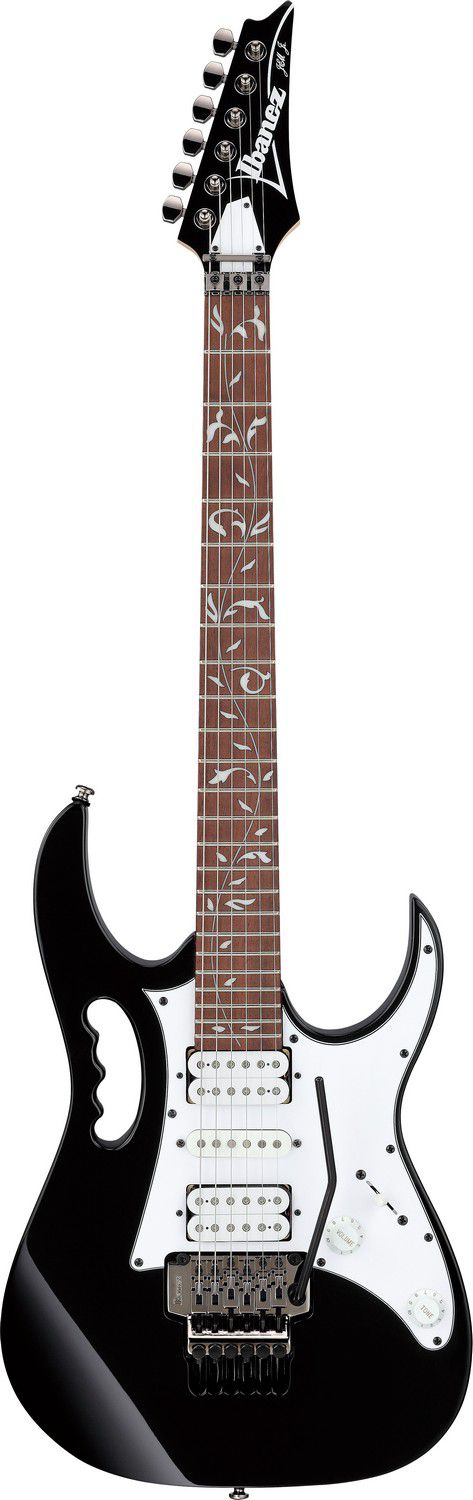 An image of Ibanez JEMJR Electric Guitar, Black | PMT Online