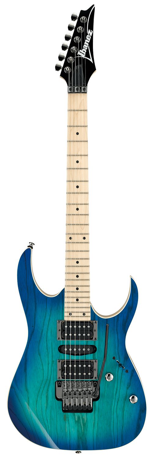 An image of Ibanez RG370AHMZ-BMT RG Electric Guitar, Blue Moon Burst | PMT Online