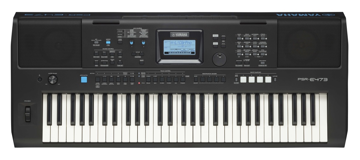 An image of Yamaha PSR-E473 Portable Keyboard | PMT Online