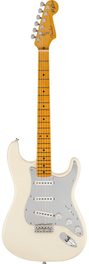 An image of Fender Nile Rodgers Hitmaker Stratocaster MN, Olympic White | PMT Online