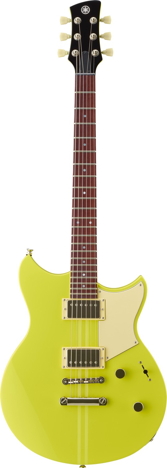 An image of Yamaha Revstar Element RSE20 Electric Guitar, Neon Yellow | PMT Online