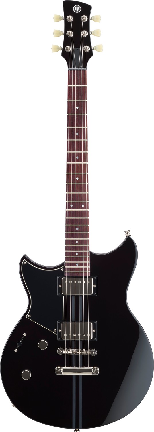 An image of Yamaha Revstar Element RSE20L LH Guitar, Black | PMT Online