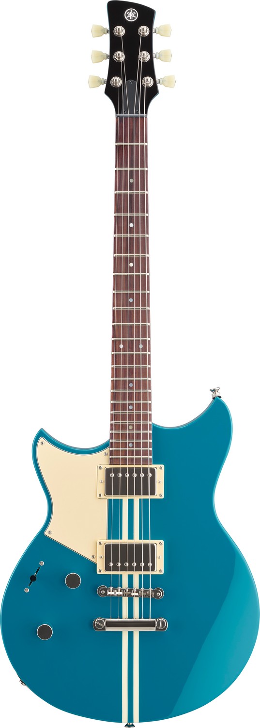 An image of Yamaha Revstar Element RSE20L LH Guitar, Swift Blue | PMT Online
