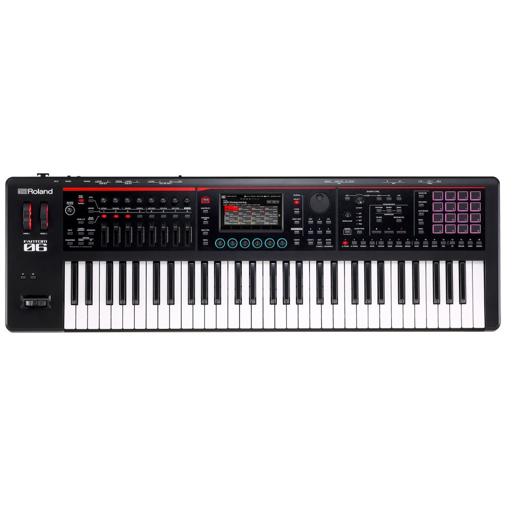 An image of Roland FANTOM-06 Synthesizer Keyboard | PMT Online