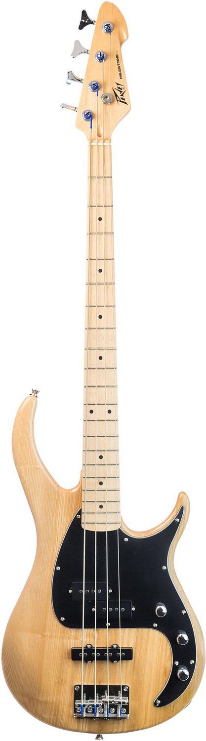 An image of Peavey Milestone Bass Guitar MN, Natural | PMT Online