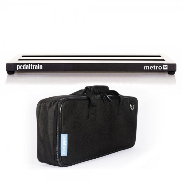 An image of Pedaltrain Metro 20 Pedalboard with Soft Case | PMT Online