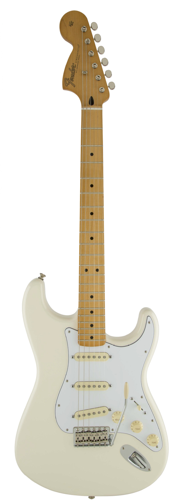 An image of Fender Jimi Hendrix Stratocaster, MN, Olympic White | PMT Online