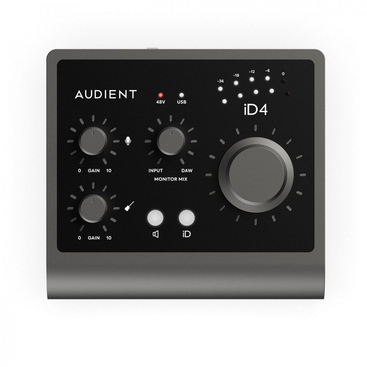 An image of Audient iD4 MKII 2 Channel USB Audio Interface | PMT Online