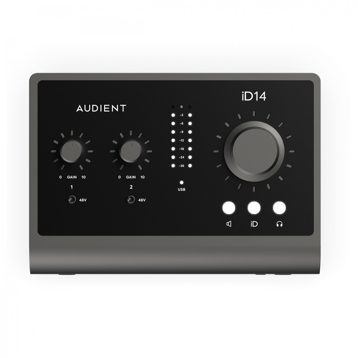 An image of Audient iD14 MKII 10-Channel USB Audio Interface | PMT Online