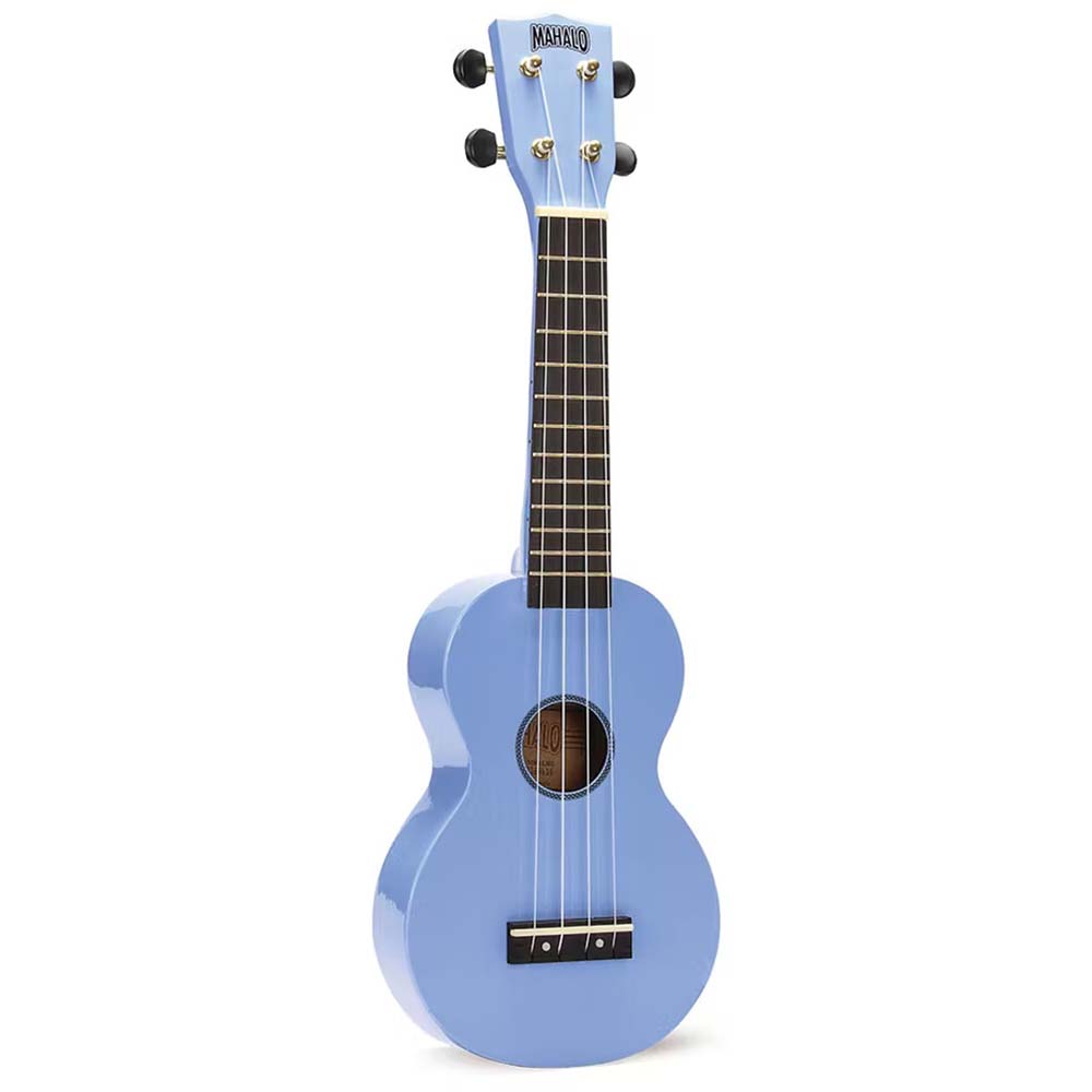 An image of Mahalo Ukulele Rainbow MR1 Light Blue - Gift for a Musician | PMT Online