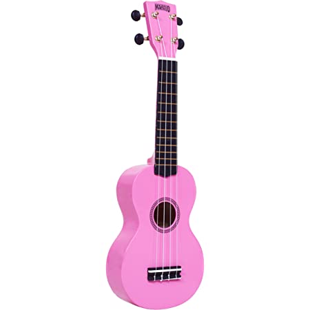 An image of Mahalo Ukulele Rainbow MR1 Pink - Gift for a Musician | PMT Online