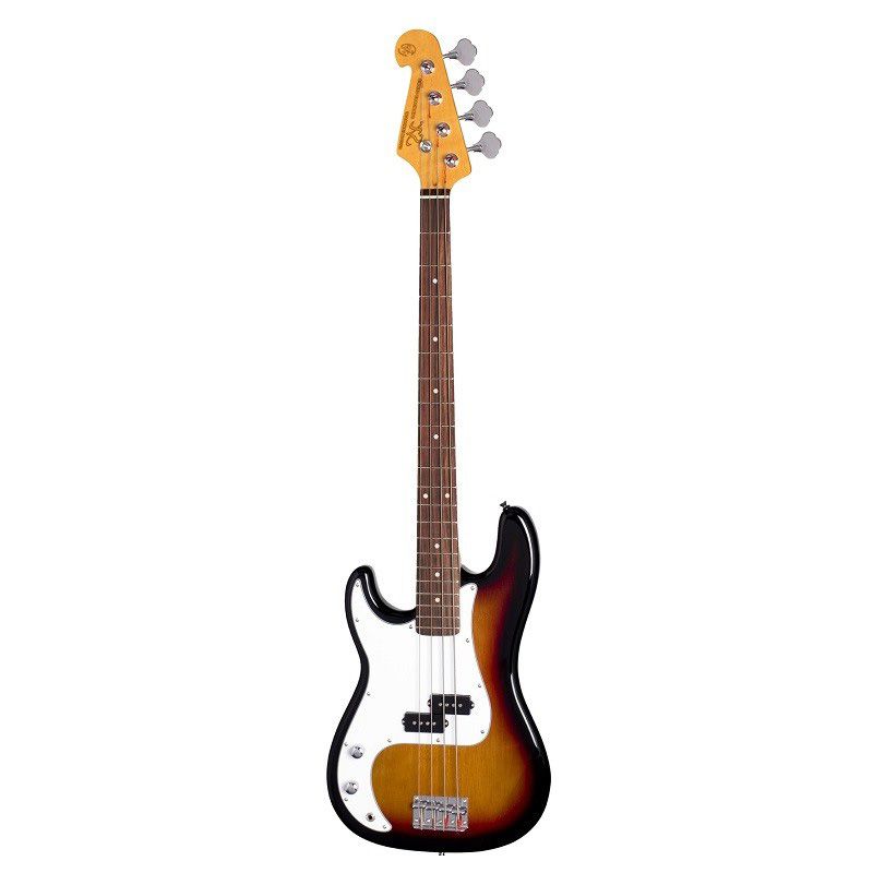 An image of Sx Electric Bass Pb Left-Handed, 3 Colour Sunburst | PMT Online