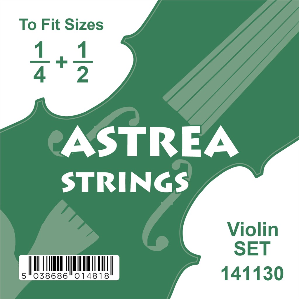An image of Astrea Violin 1/2 & 1/4 String Set | PMT Online