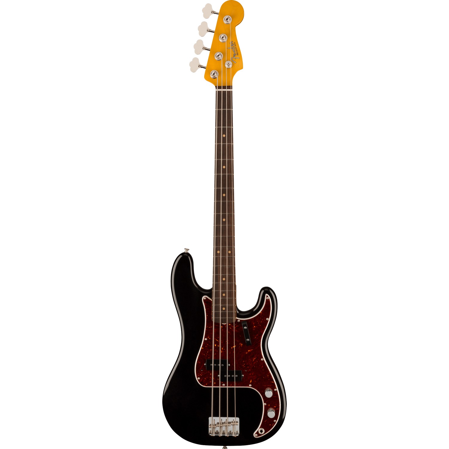 An image of Fender American Vintage II 60 P Bass Rw, Black | PMT Online