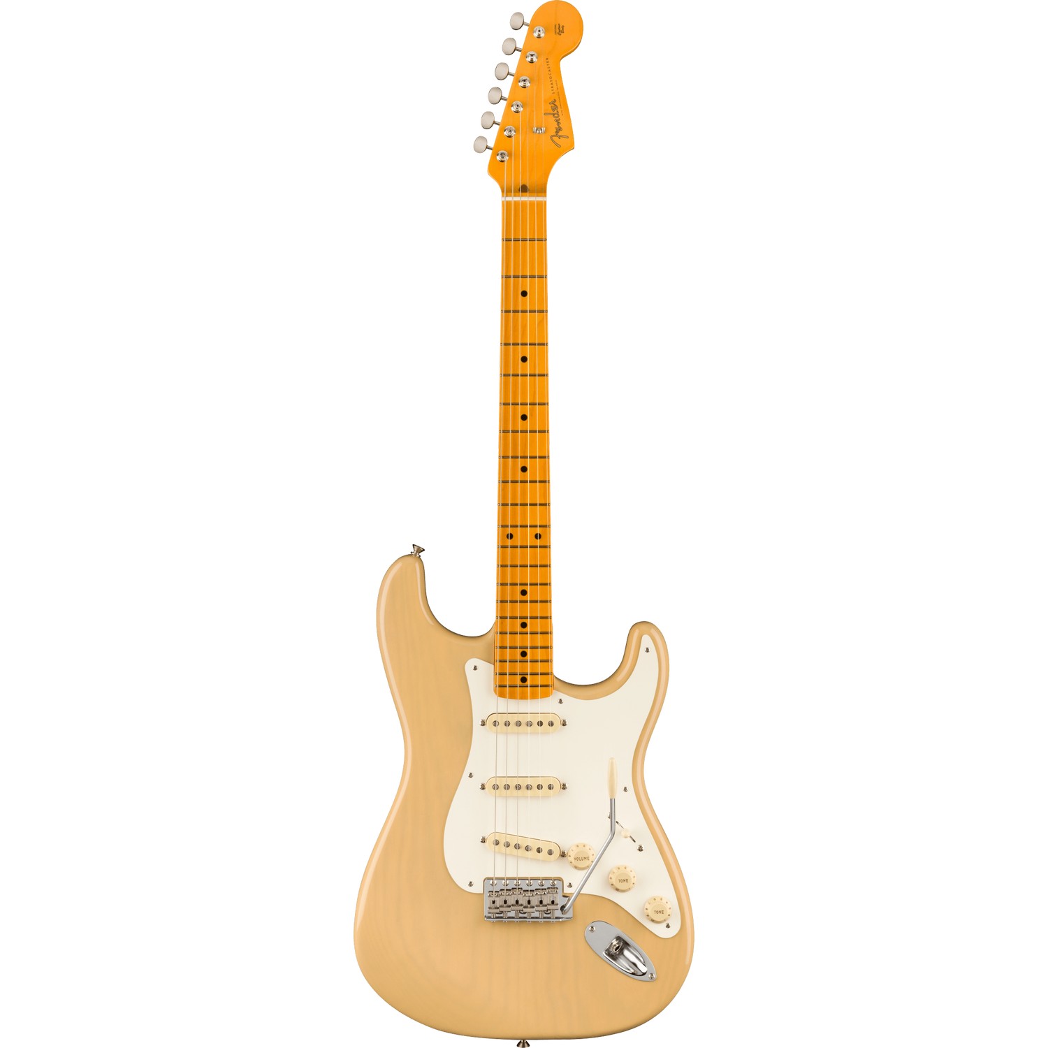 An image of Fender American Vintage II 57 Strat Mn, Vintage Blonde | PMT Online
