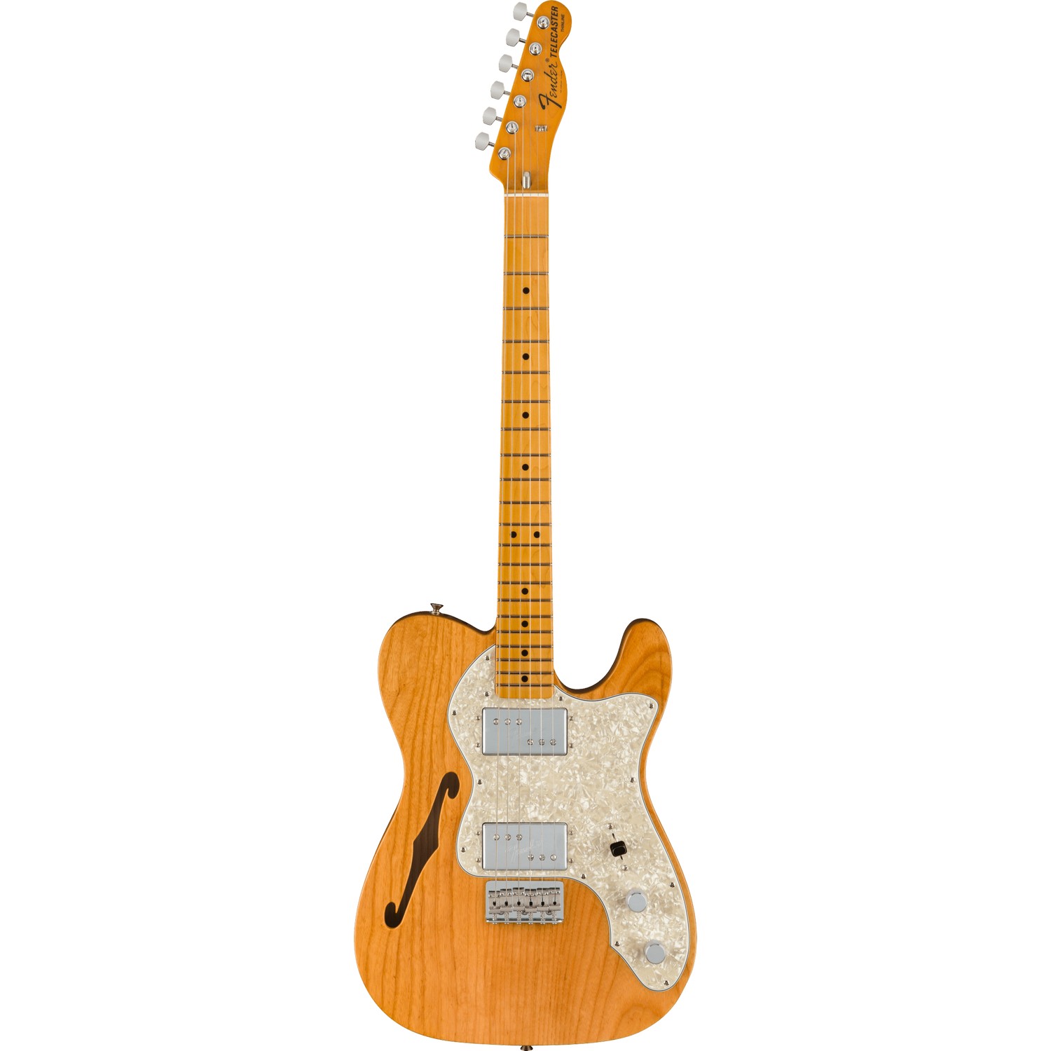 An image of Fender American Vintage II 72 Tele Thinline Mn, Aged Natural | PMT Online