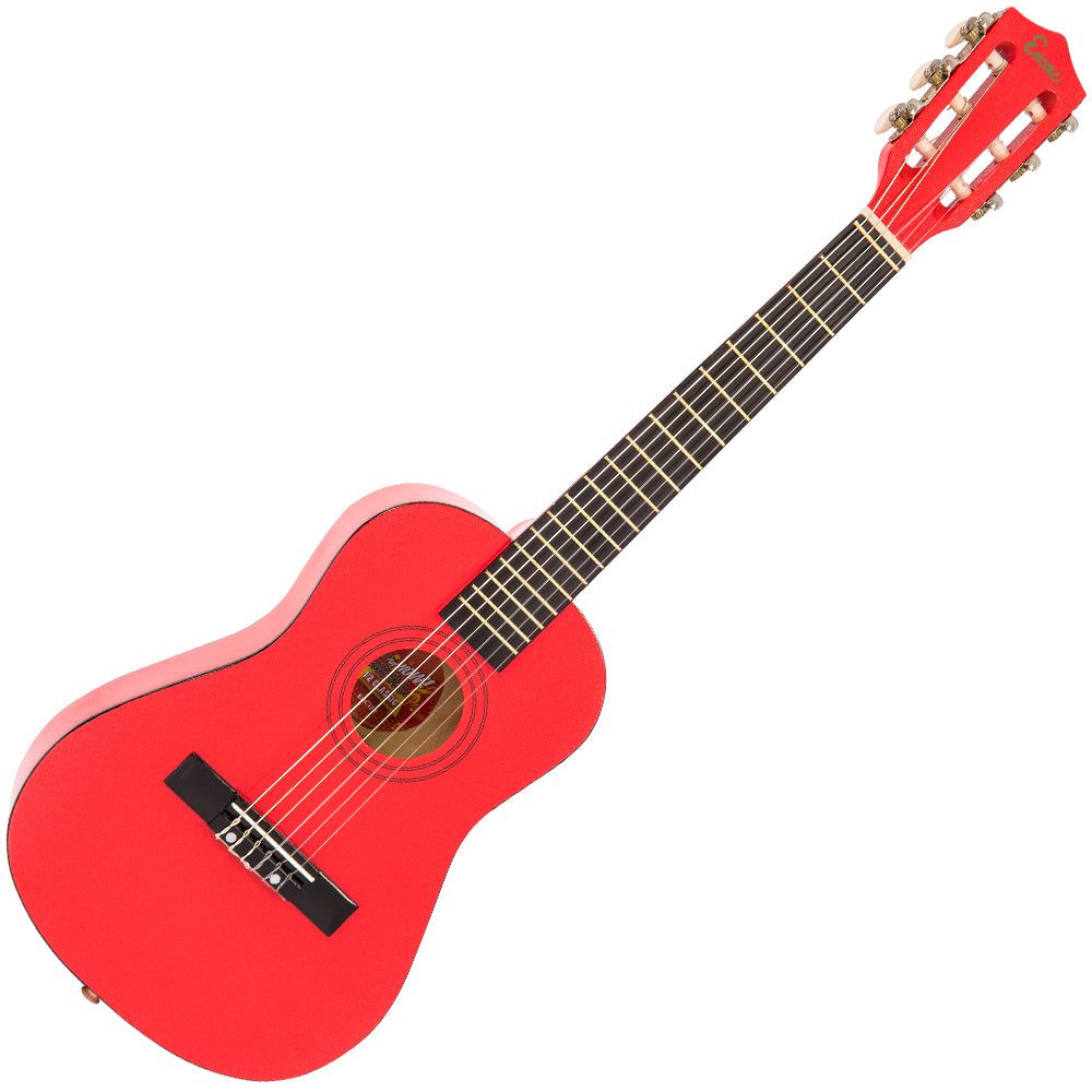 An image of Encore Junior Guitar Outfit - Metallic Red - Gift for a Guitarist | PMT Online