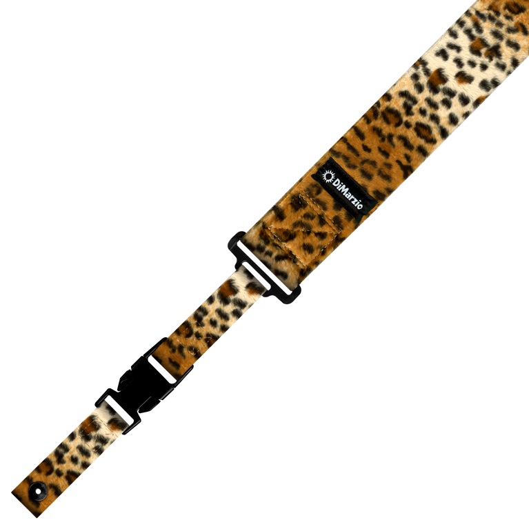 An image of DiMarzio DD2230 ClipLock Cheetah pattern