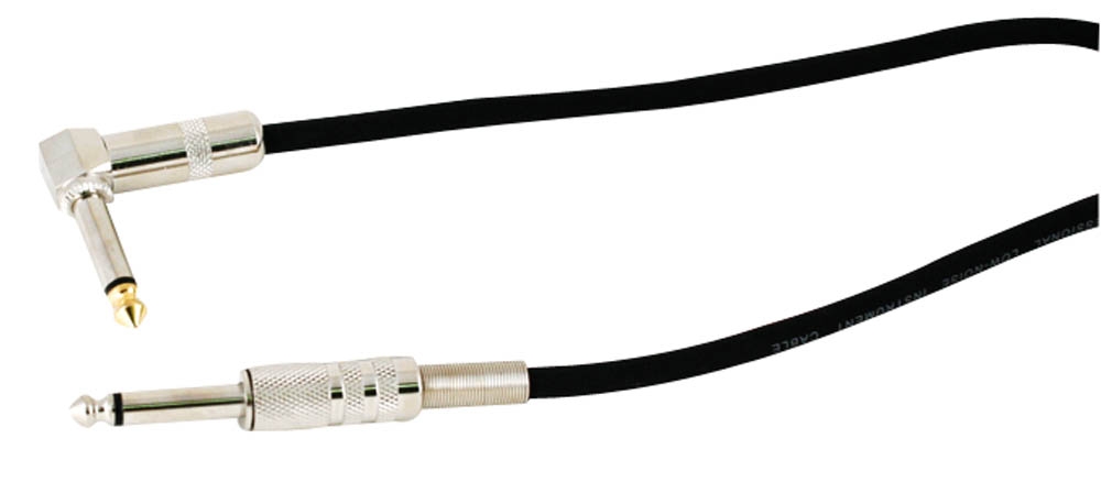 An image of TGI Guitar Cable Right-Angled Jack 6m | PMT Online