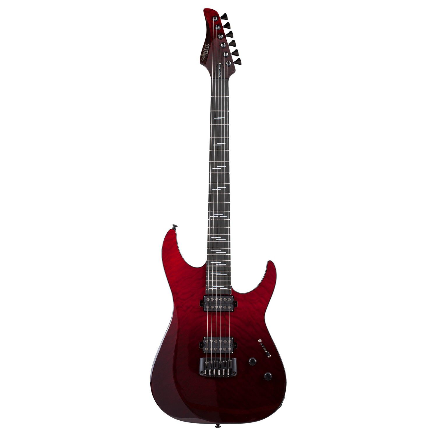 An image of Schecter Reaper-6 Elite Electric Guitar, Bloodburst | PMT Online