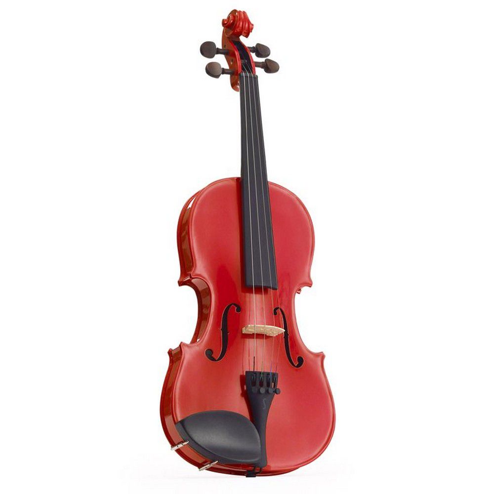 An image of Harlequin 1401FRD Violin Outfit, Cherry Red 1-4 | PMT Online