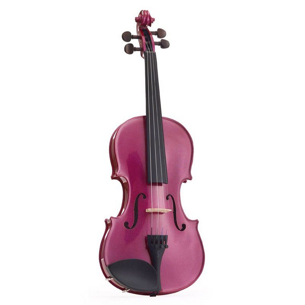 An image of Harlequin 1401FPK Violin Outfit, Raspberry Pink 1-4 | PMT Online