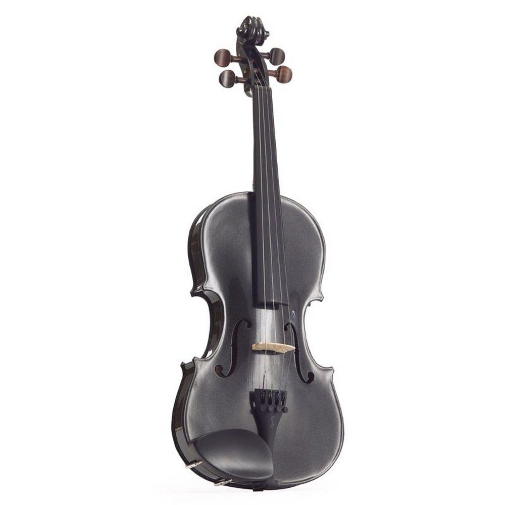 An image of Harlequin 1401FBK Violin Outfit, Black 1-4 | PMT Online