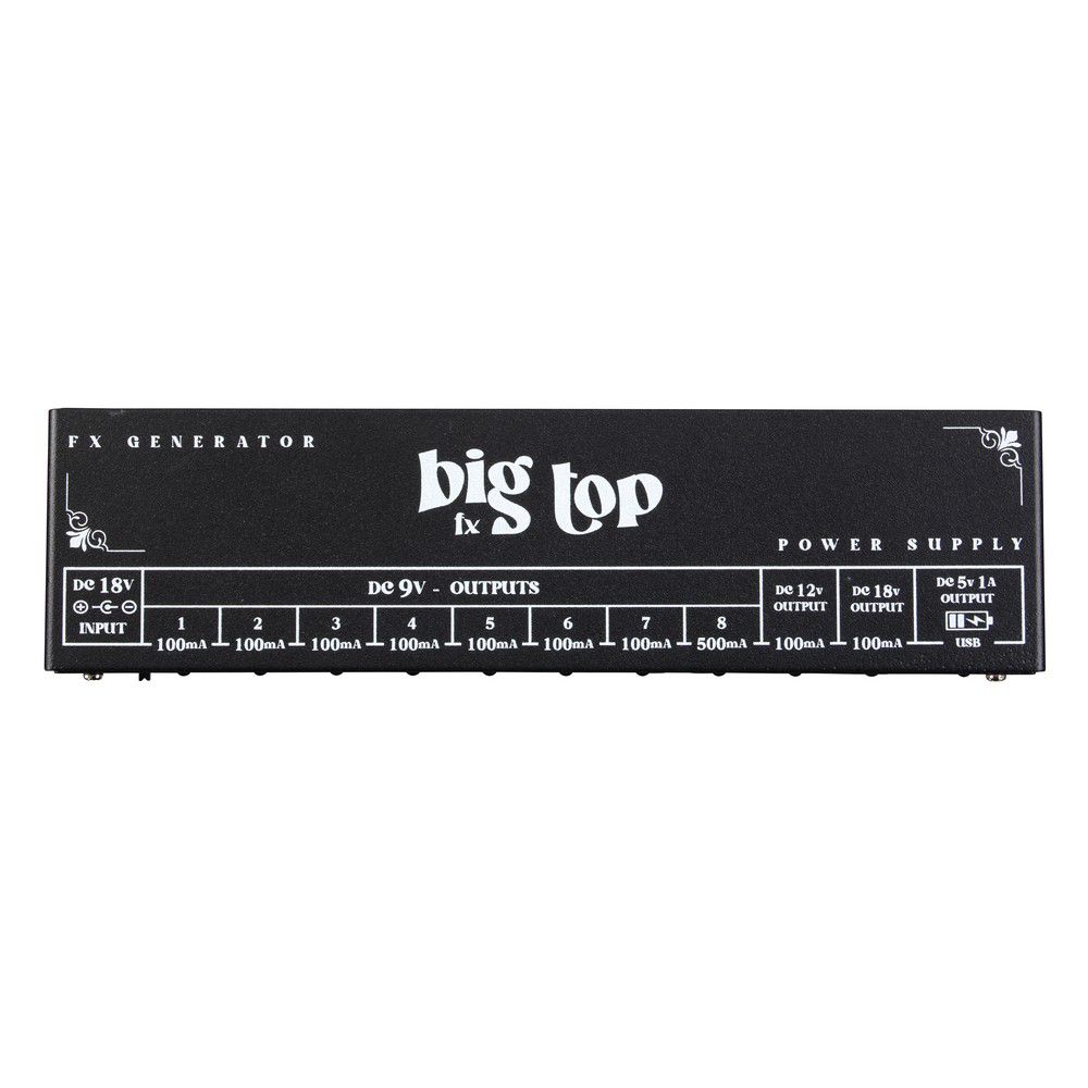 An image of Big Top Fx Generator Pro Power Supply Brick - Pedalboard Power Supply - Pedal Bo...