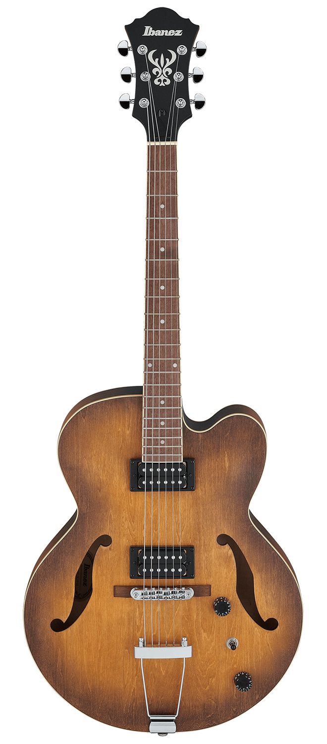 An image of Ibanez AF55-TF Semi Acoustic Artcore HH Tobacco Flat | PMT Online