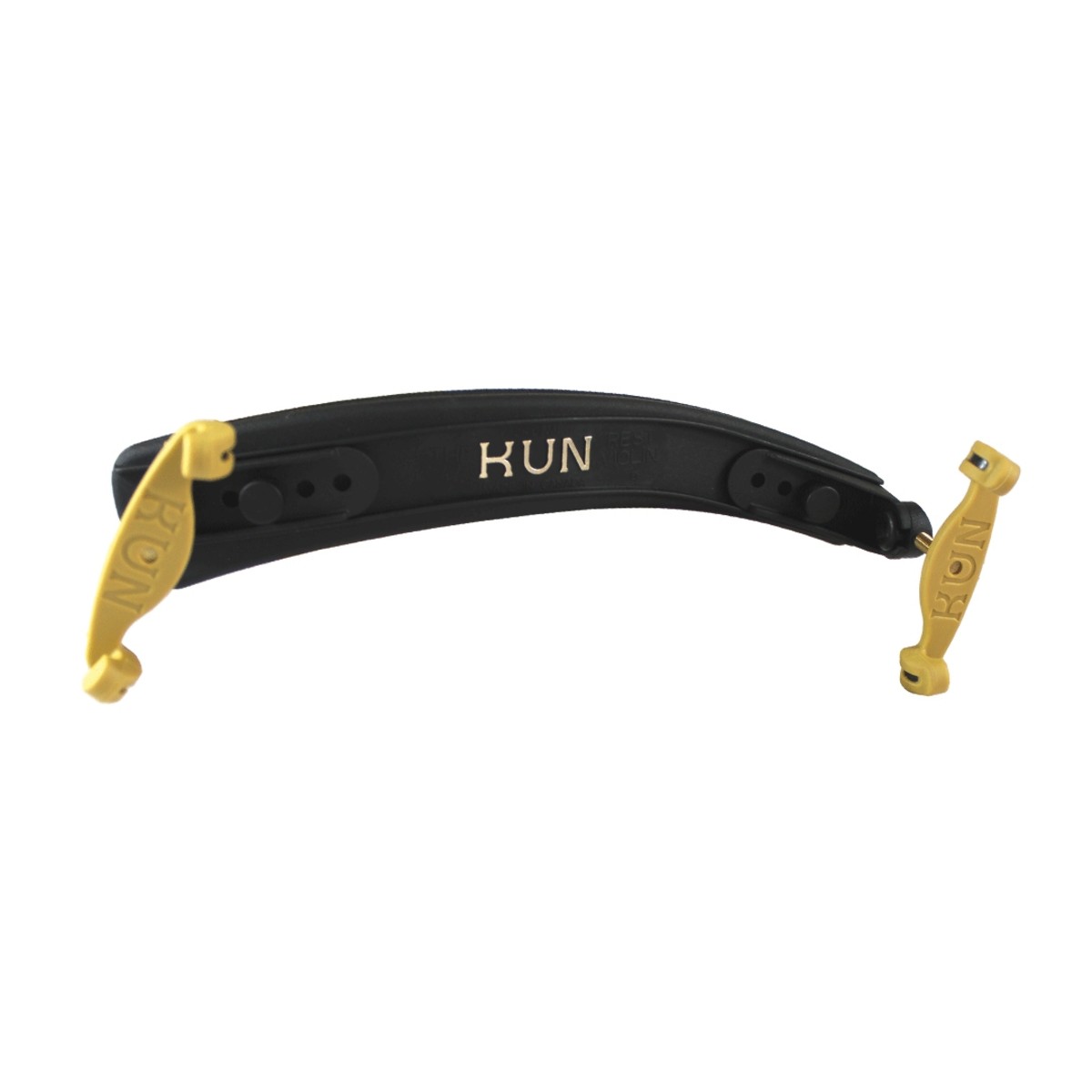 An image of Kun Original Violin Shoulder Rest, 3/4 - 1/2 Size, Black | PMT Online