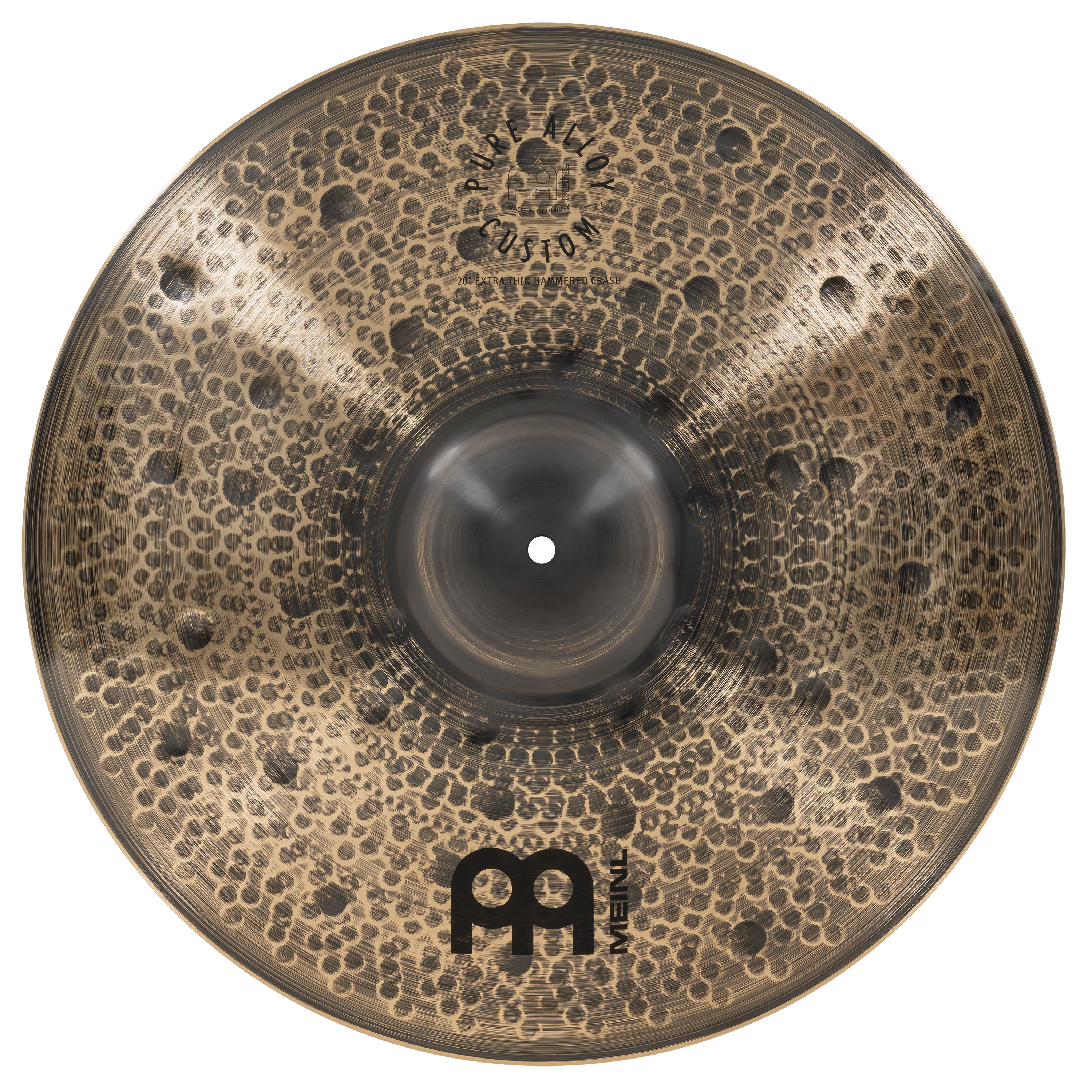 An image of Meinl 20 Pure Alloy Custom Extra Thin Hammered Crash