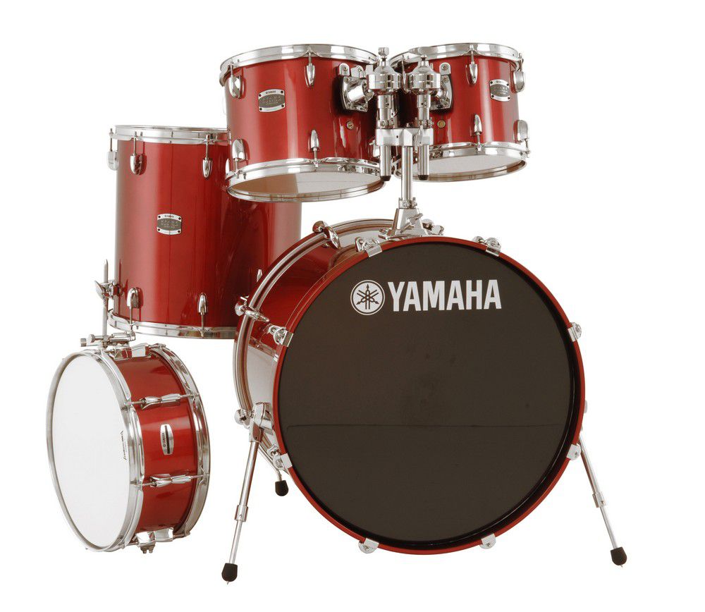 An image of Yamaha Stage Custom 20in Fusion Kit, Cranberry Red | PMT Online