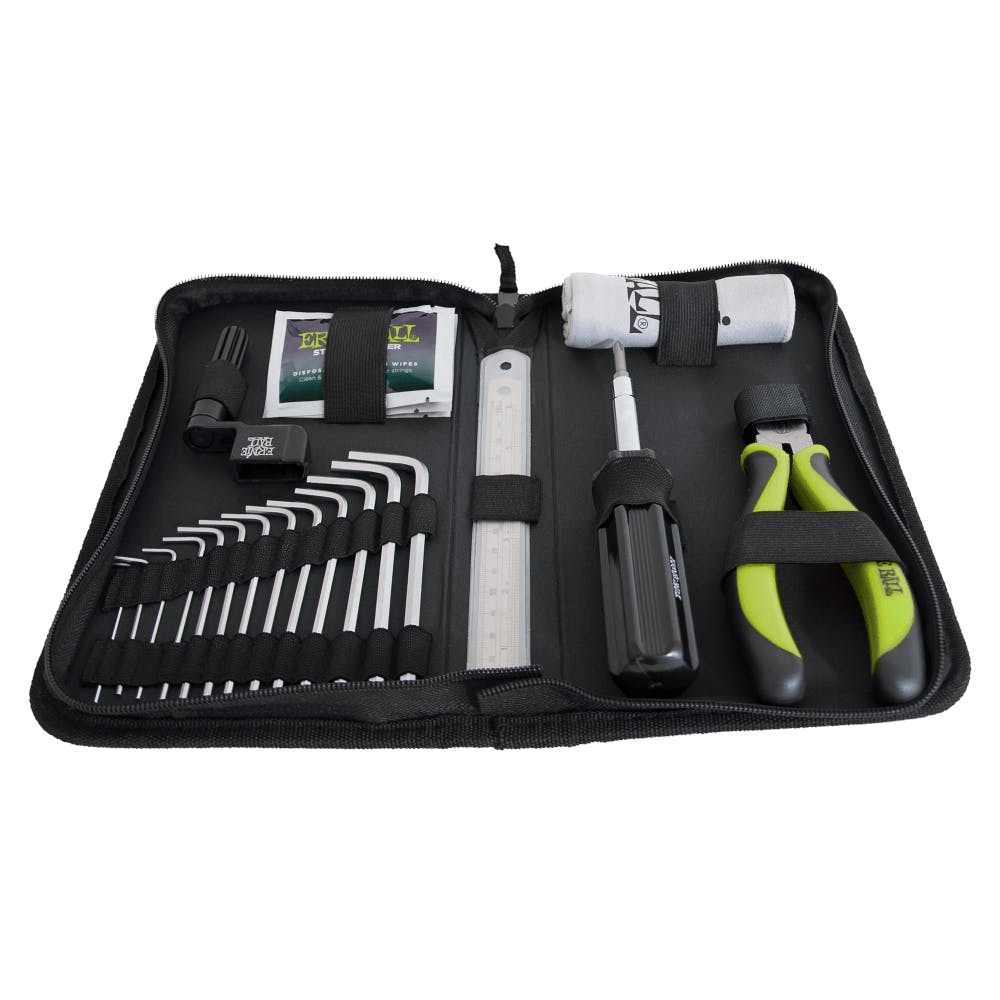 An image of Ernie Ball Musicians Tool Kit - Gift for a Guitarist | PMT Online