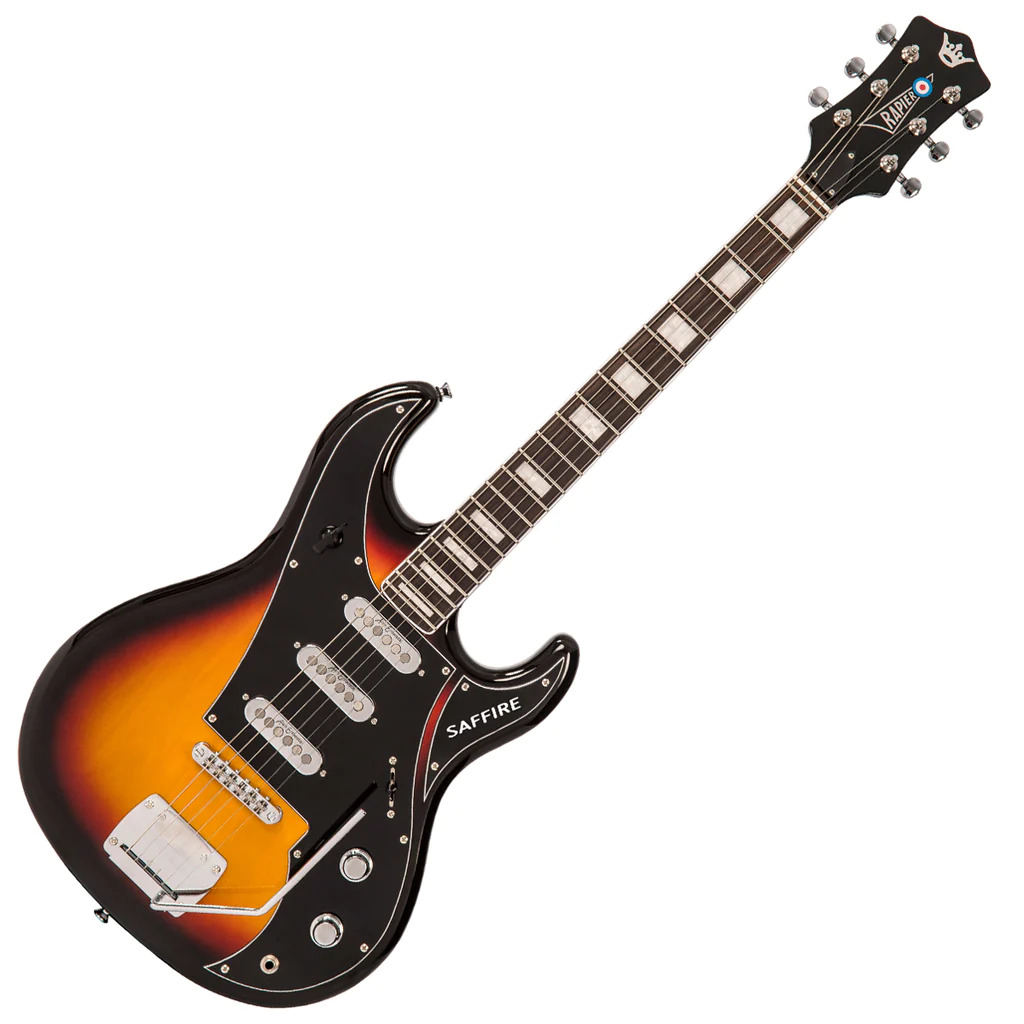 An image of Saffire 6 Electric Guitar, 3 Tone Sunburst | PMT Online