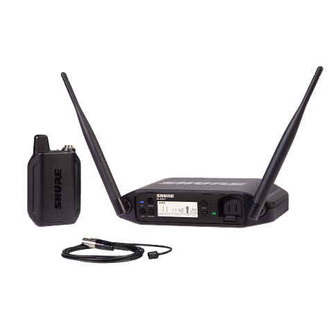 An image of Shure GLXD14+/WL93 Digital Wireless Presenter System | PMT Online