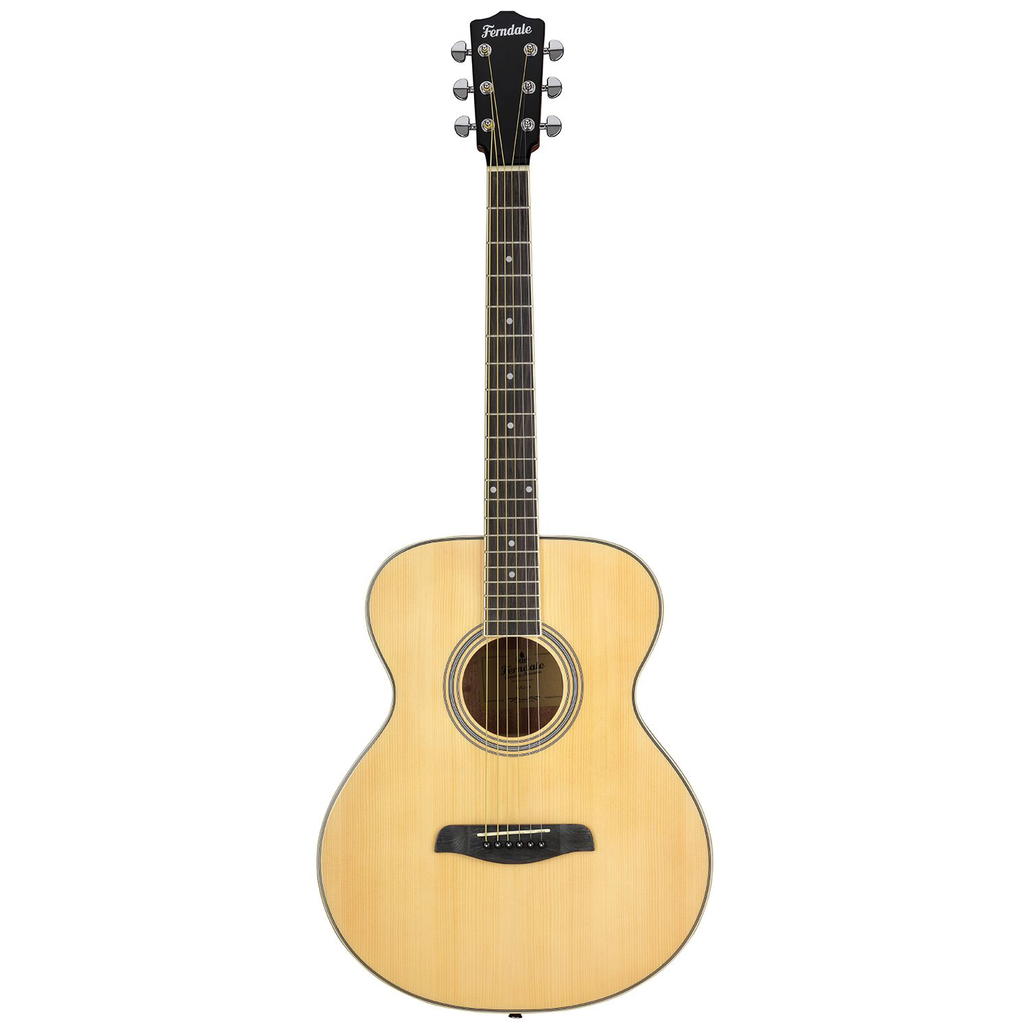 An image of Ferndale GA2 Grand Auditorium Acoustic Guitar - Natural - Beginner Acoustic Guit...