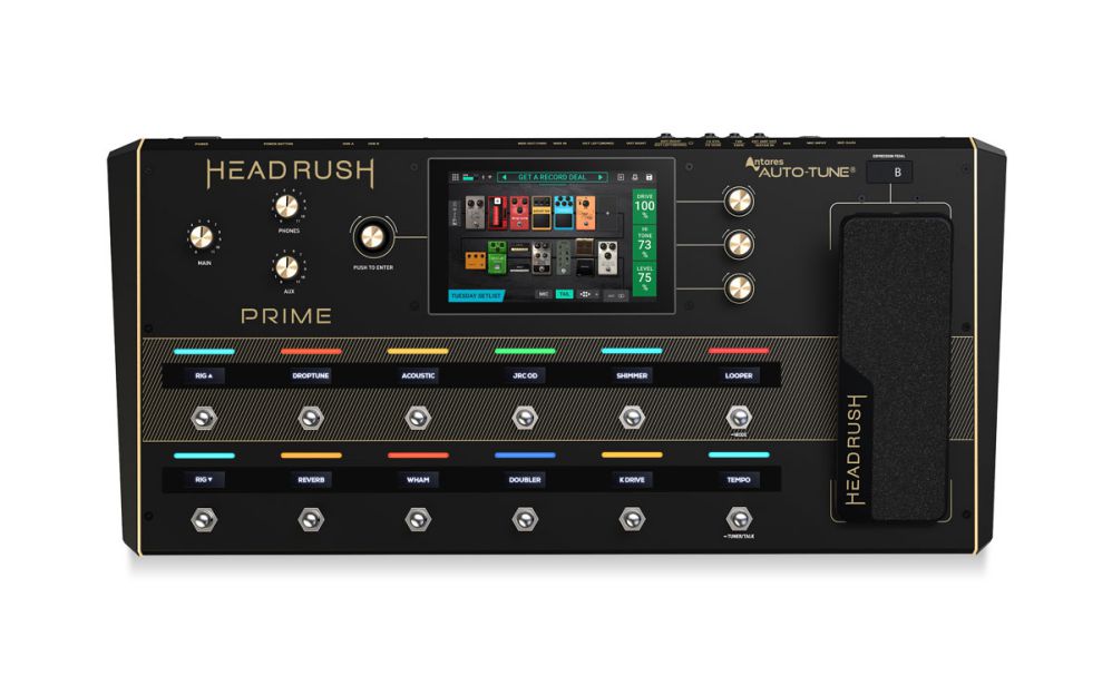 An image of HeadRush Prime Guitar/Vocal Effects Pedalboard | PMT Online