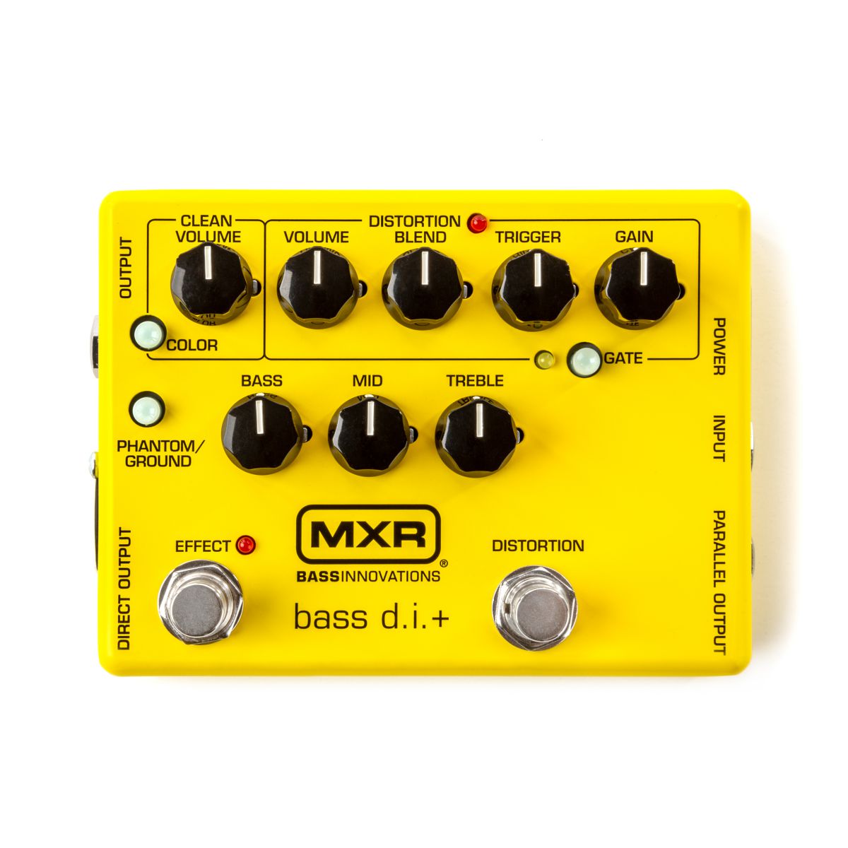 An image of MXR M80 Bass DI+ Special Edition Yellow