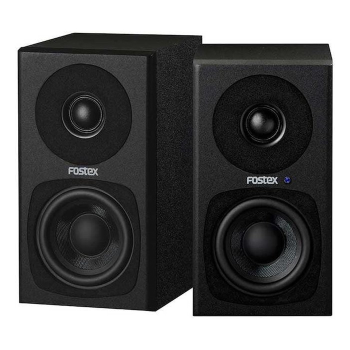 An image of Fostex Pm0.3dh Active Speaker System, Pair, Black | PMT Online