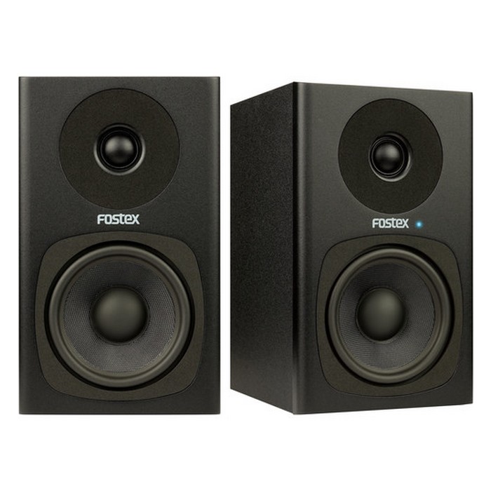 An image of Fostex Pm0.4c Active Speaker System, Pair, Black | PMT Online