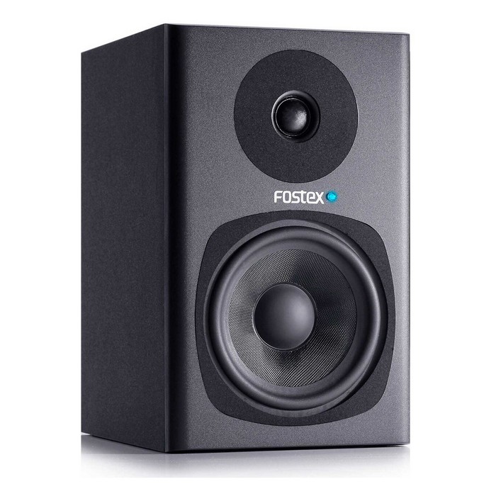 An image of Fostex Pm0.5d Active Speaker, Single, Black | PMT Online