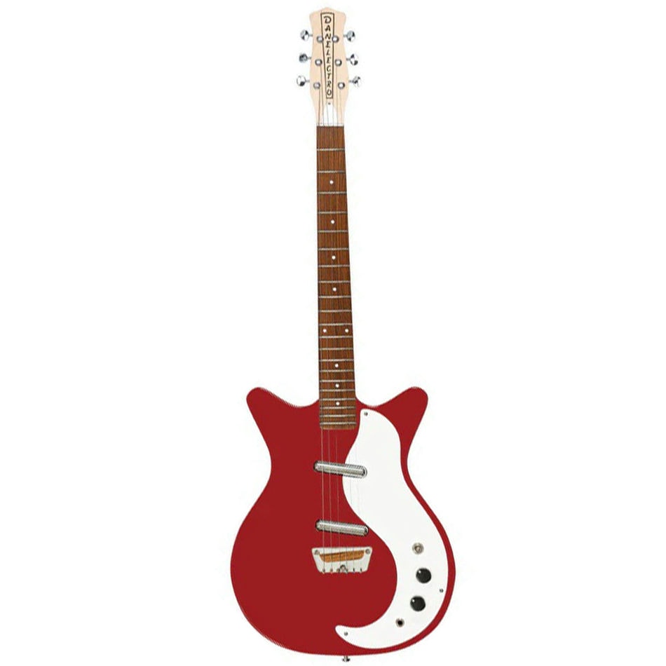 An image of Dano The Stock 59 Guitar Vintage Red | PMT Online