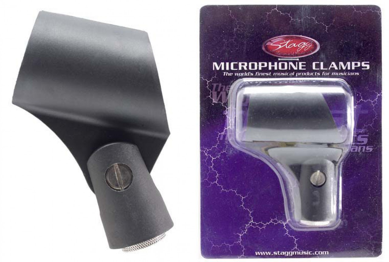 An image of Stagg MH8AH Microphone Clip - Gift for a Musician | PMT Online