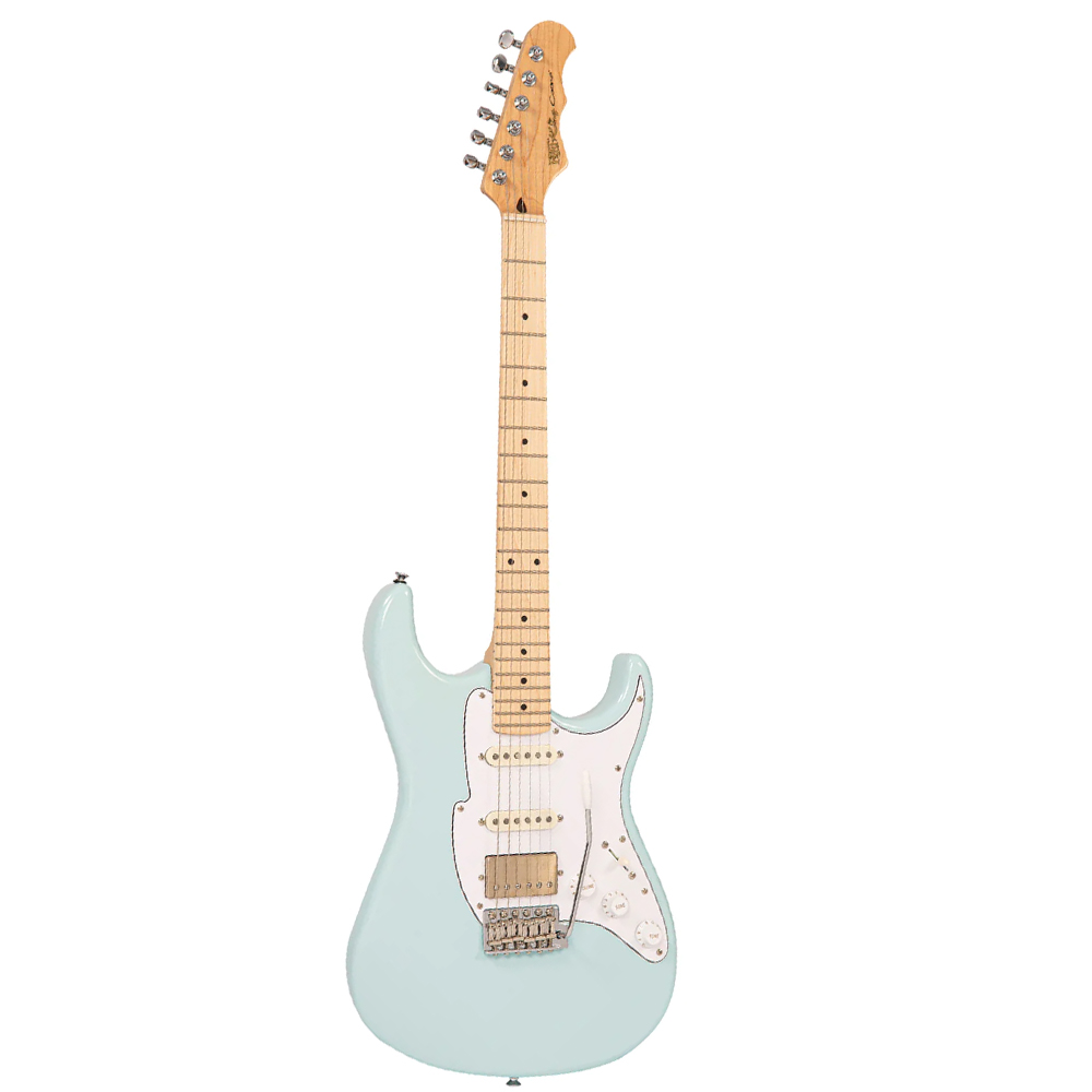 An image of Fret King Corona Classic Guitar - Laguna Blue | PMT Online