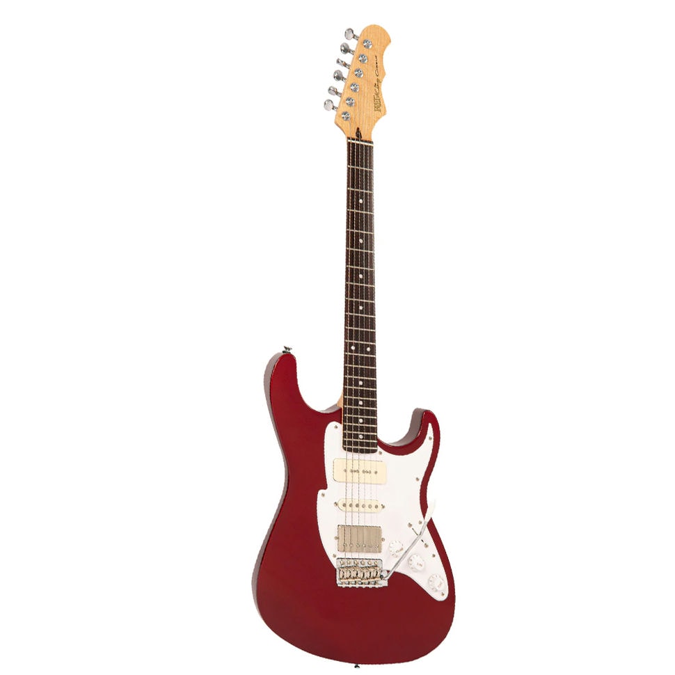 An image of Fret King Corona Custom Guitar - Candy Apple Red | PMT Online